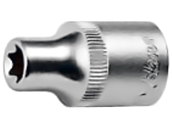 Торцева головка Hans, 1/2", зовнішній торкс Е14, 4410E14