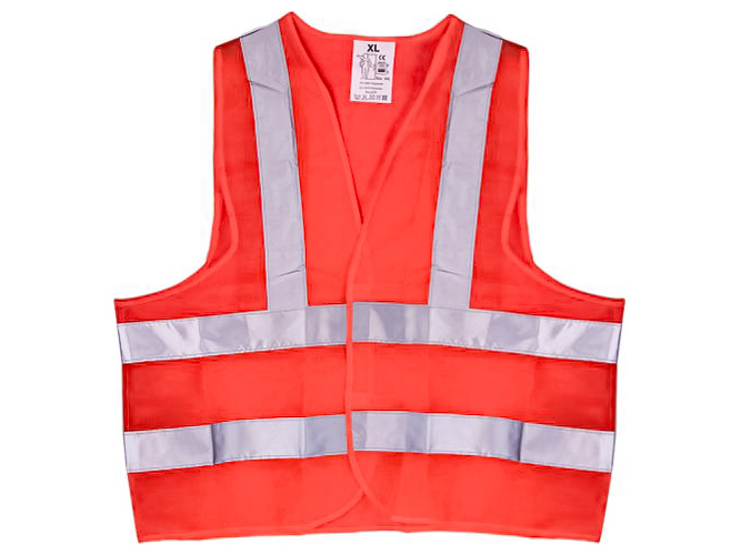 Жилет безпеки світловідбиваючий (orange) 116B XL