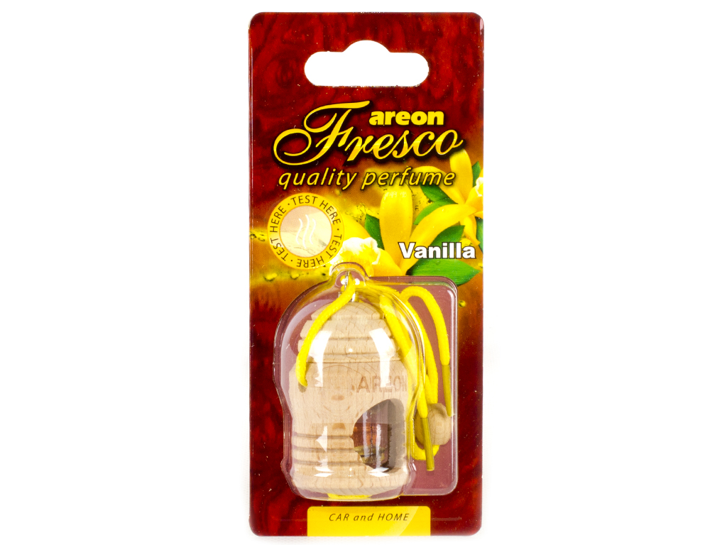 Освежитель воздуха AREON Fresco "Vanilla" 4мл (деревянный корпус) 55997