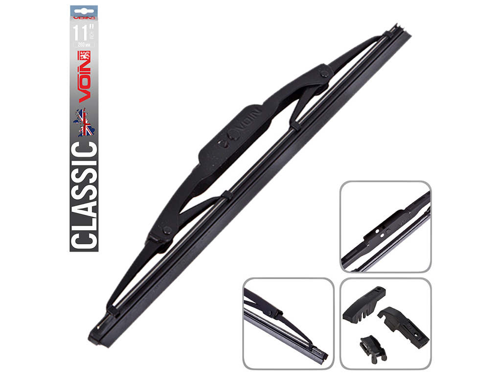 Щітка склоочисника VOIN-605-11 каркасні VOIN-11" 280 мм (TP405-SW-11") CLASSIC