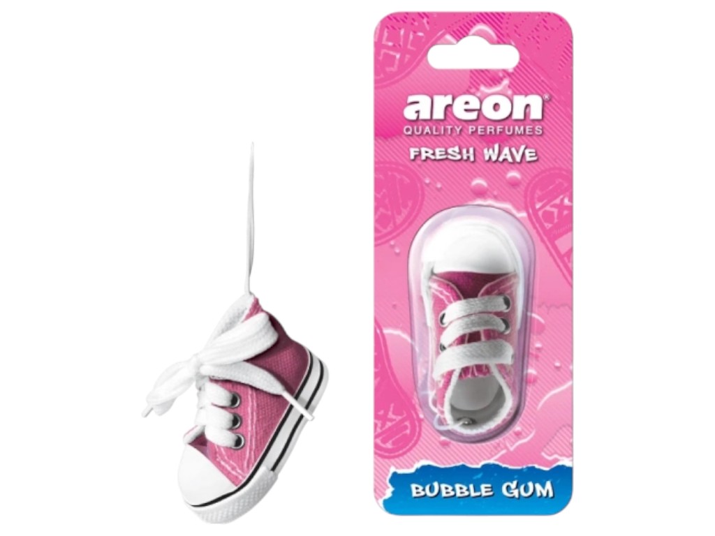 Освежитель воздуха Areon Fresh Wave, аромат жевательной резинки, формат кед, подвеска, 31г