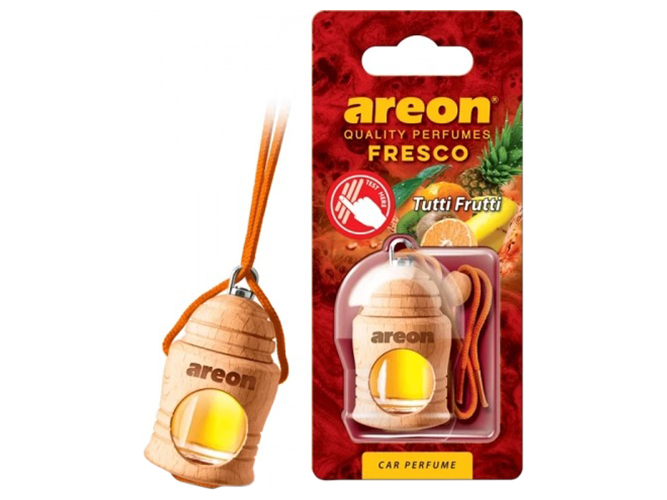 Освежитель воздуха AREON Fresco "Tutti Frutti" 4мл (деревянный корпус) 63312