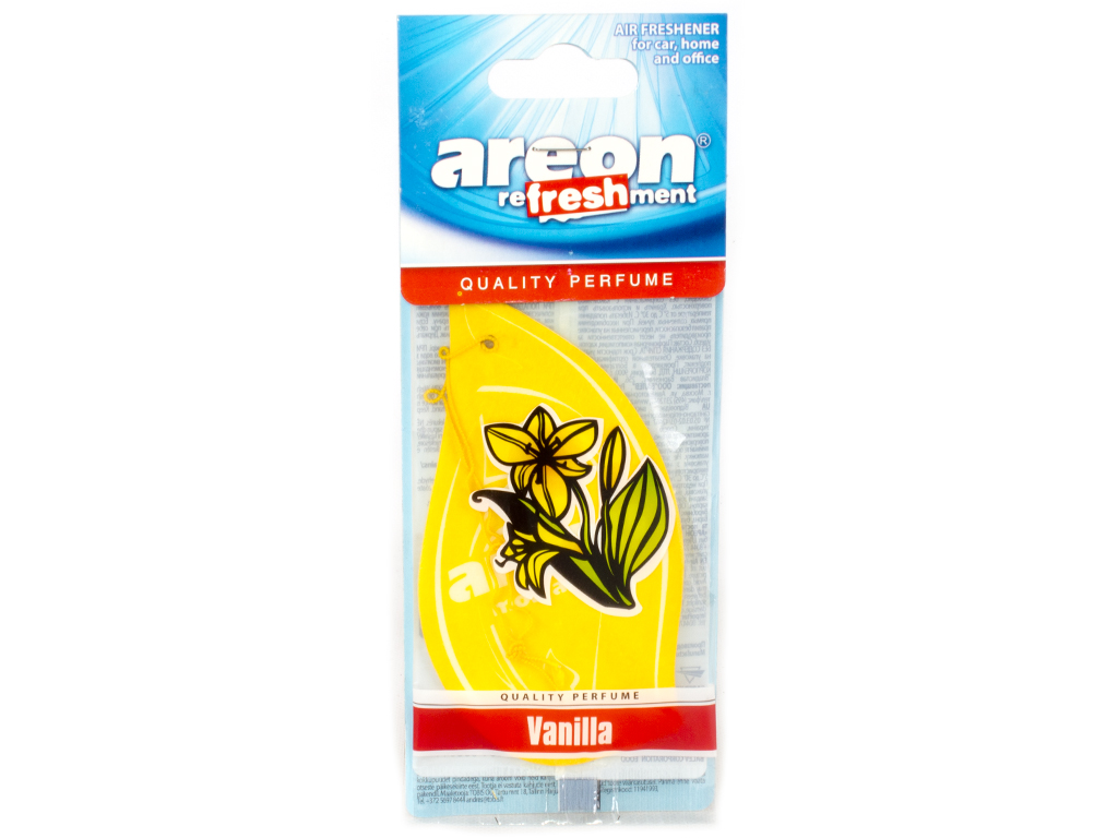 Освежитель воздуха AREON Mon Classic сухой листик Vanilla/Ваниль (58011)