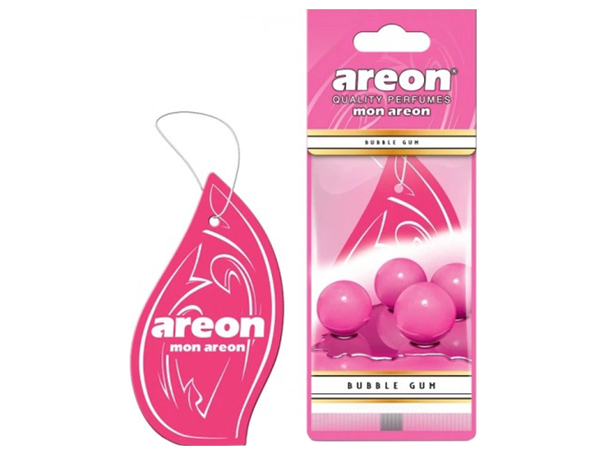Освежитель воздуха AREON Mon сухой листик Bubble Gum/Бабл Гам 59865