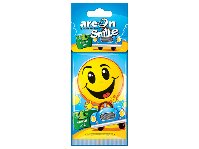 Освежитель воздуха AREON Smile сухой листик  Fresh Air 62650