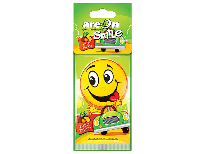 Освіжувач повітря AREON Smile сухий листочок Tutti Frutti 62612