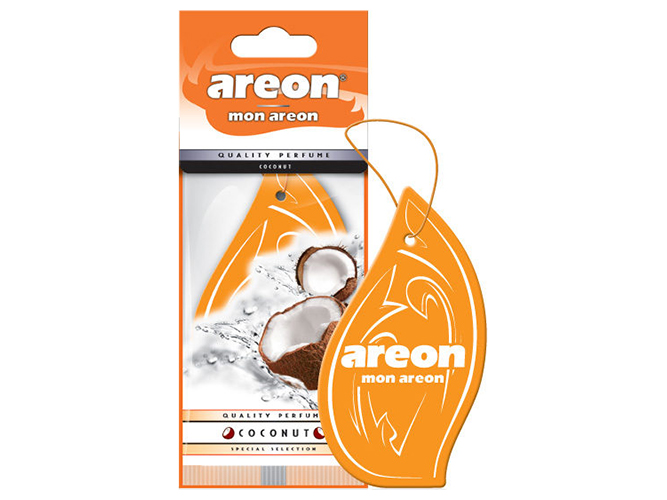 Освежитель воздуха AREON Mon сухой листик Coconut (Кокос) 52361