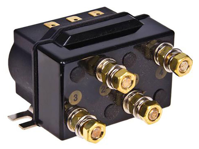 Соленоїд ATWPRO 12V для електричної лебідки, 4-контактний