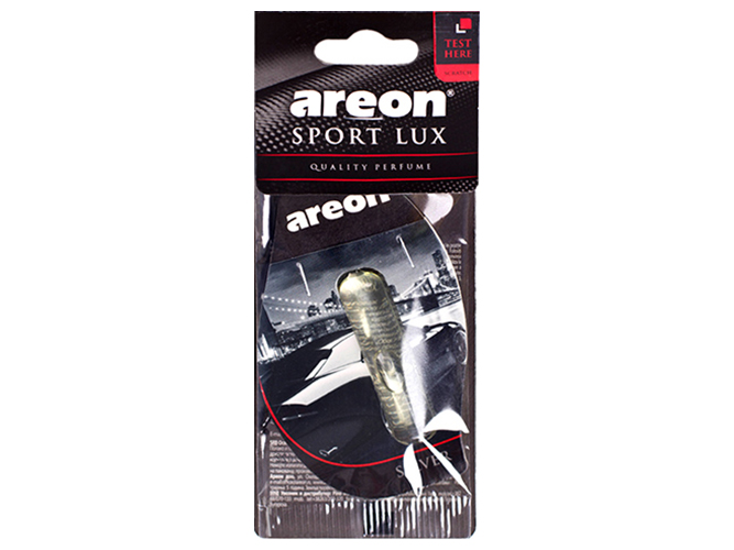 Освежитель воздуха AREON "Liquid" жидкий листик  Sport lux - Silver 5мл 63626
