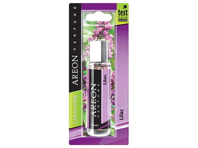 Освежитель воздуха с пластинкой AREON Perfume SPREY (Сирень) 35мл