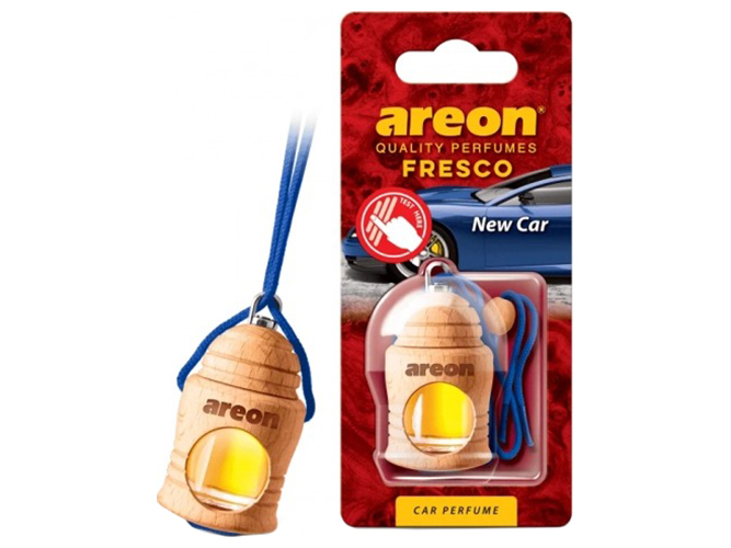 Освіжувач повітря AREON Fresco "New car" 4мл (дерев'яний корпус) 66115