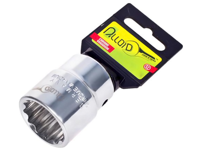 Торцева головка Alloid, 3/4", 12 граней, 2,1см