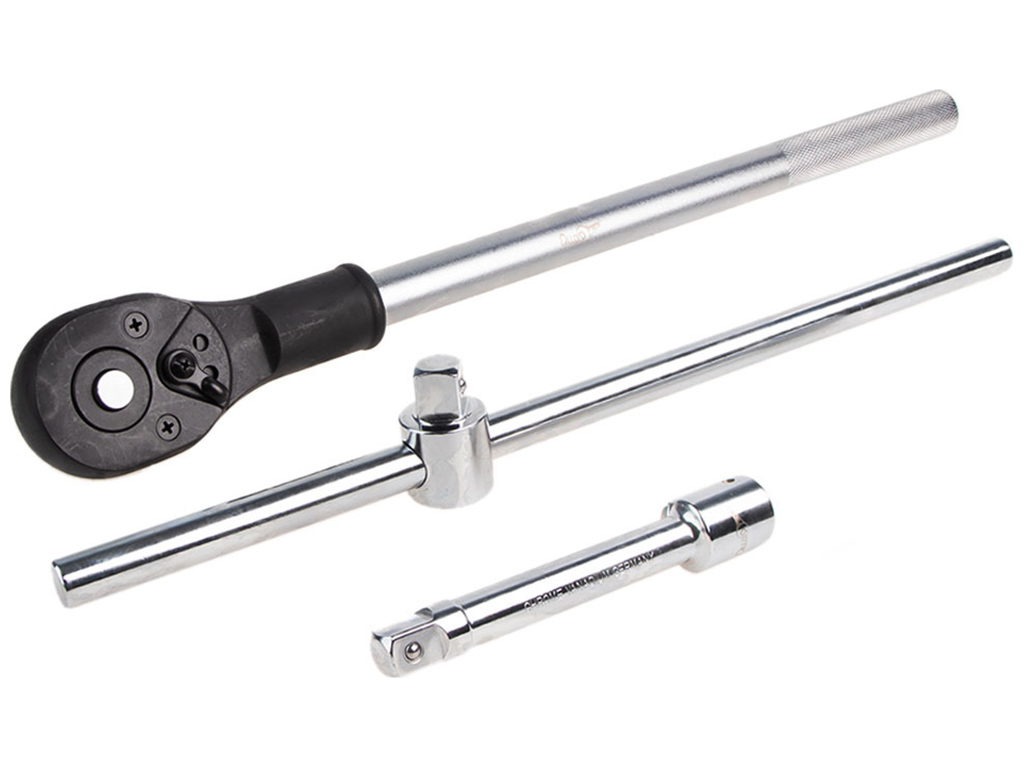 Набір головок Alloid, 19-50мм, 3/4", 12 граней (ціна за набір 17 предметів)