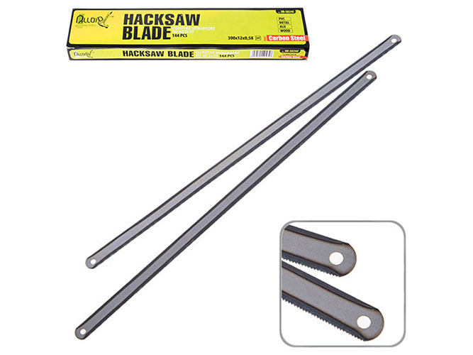 Полотно ножівкове по металу Carbon Steel Alloid, 300х12х0,58, 24Т, Р6М5