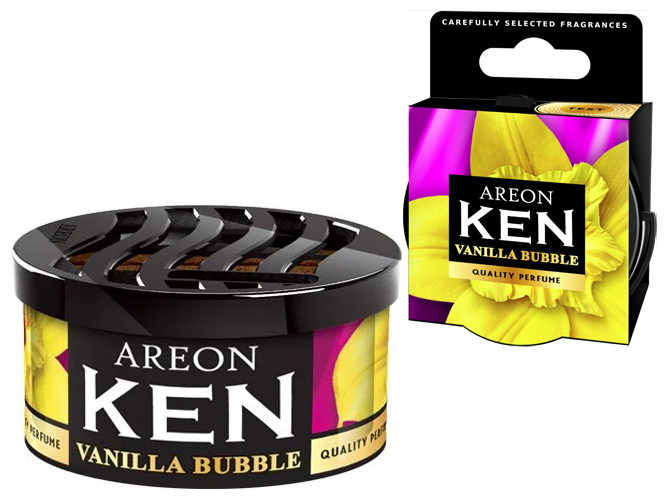 Освежитель воздуха AREON KEN Vanilla Bubble Gum 66931