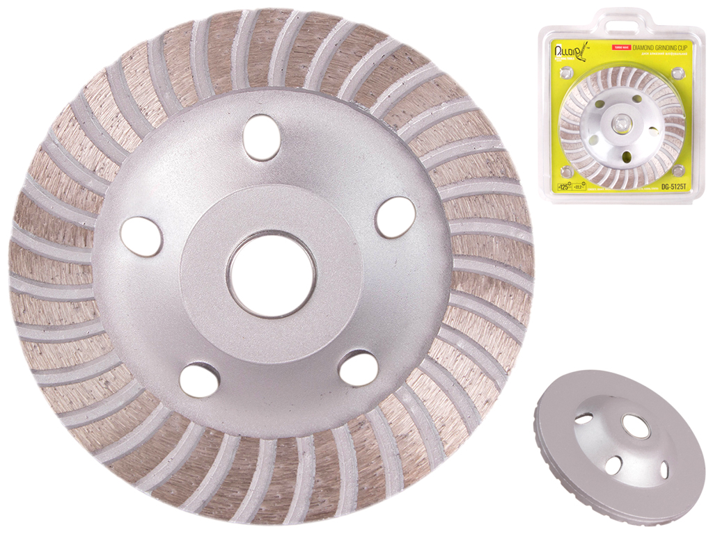 Диск алмазний шліфувальний Alloid Turbo Wave, 12,5см