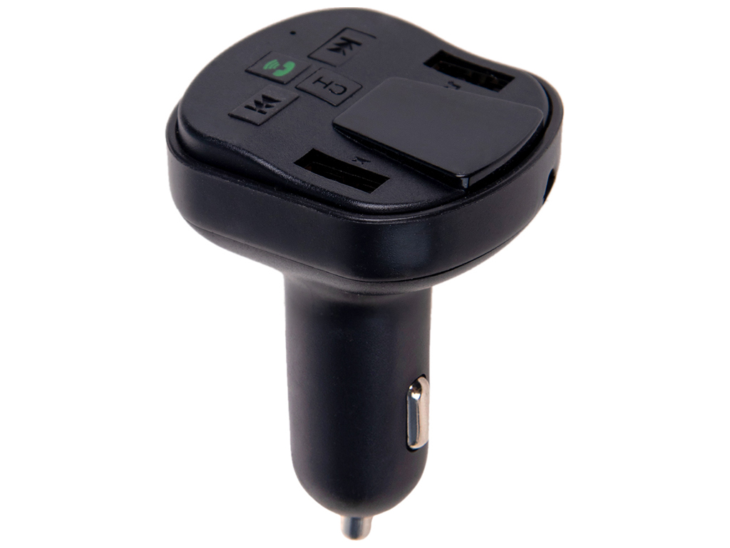 Модулятор FM 5в1, X15, 12-24v, 2USB, 5V-2.1A, TF card BT