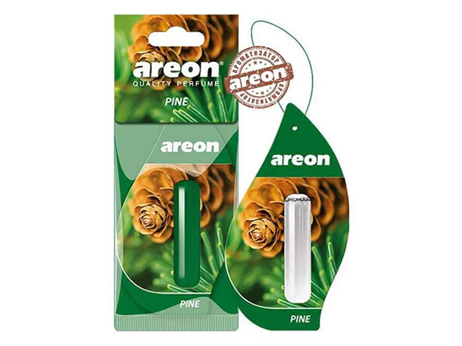 Освежитель воздуха жидкий лист AREON LIQUID Pine, 5мл