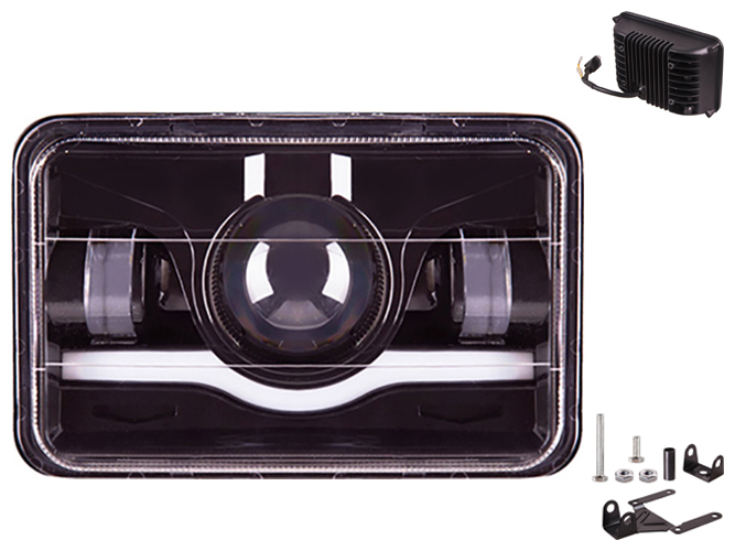 Фара робочого світла Pulso DRL LP - 50M2 SPOT+FLOOD 5Led х 10W (170х110х75)10-30V/50W/6000K