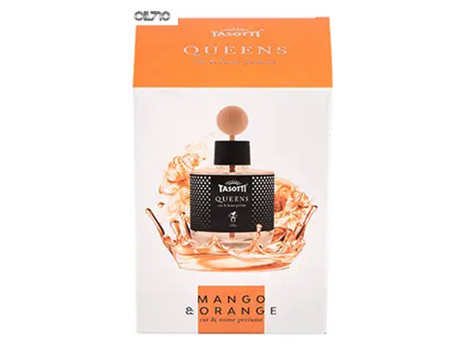 Ароматизатор жидкий для дома и офиса Tasotti Car&Home Queens Mango&Orange, 100мл 
