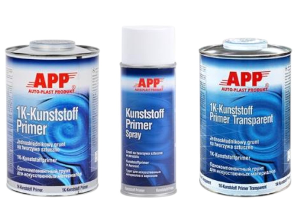 Грунт App Kunststoff Ref Primer Spray, по пластику, прозорий, 400 мл