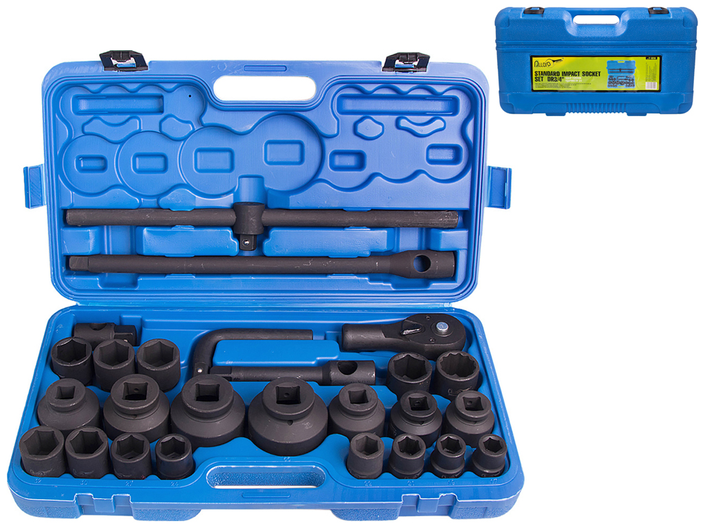 Набір головок ударних Alloid 3/4" (ціна за набір 26предметів) ГУ-6026K