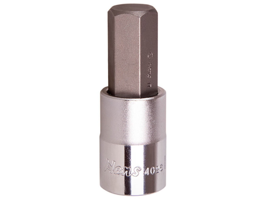 Головка з бітою шестигранною HANS, 12мм,1/2 L=55мм (4026M12)