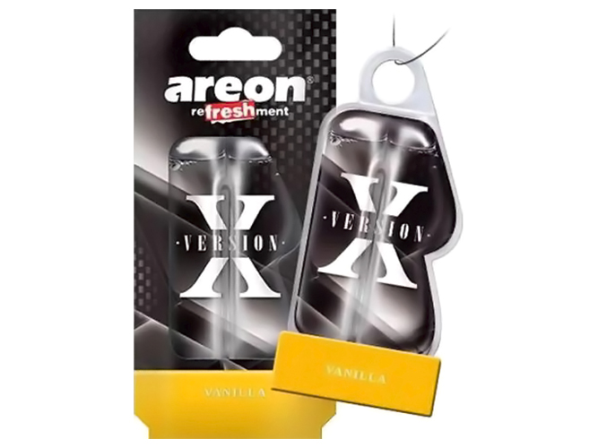 Освежитель воздуха жидкий листик Areon Liquid X-Version Vanilla, 8,5мл