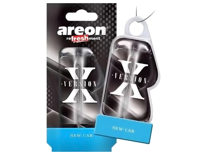 Освежитель воздуха жидкий листик Areon Liquid X-Version New car, 8,5мл