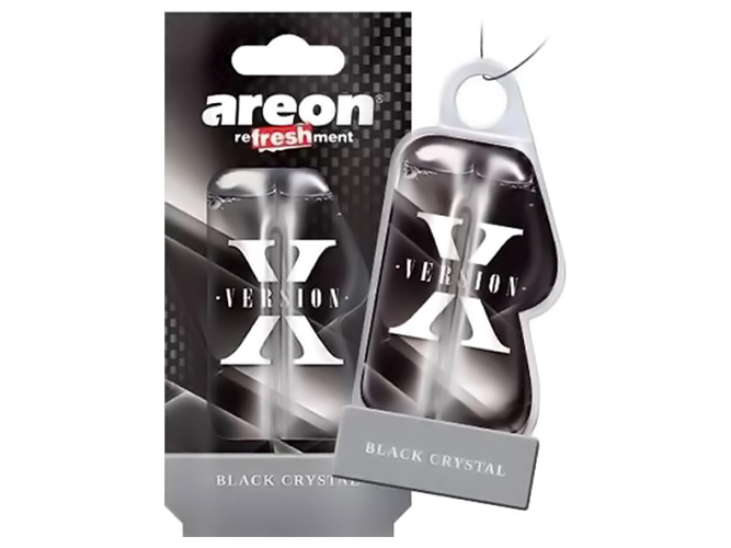 Освежитель воздуха жидкий листик Areon Liquid X-Version черный Crystal, 8,5мл