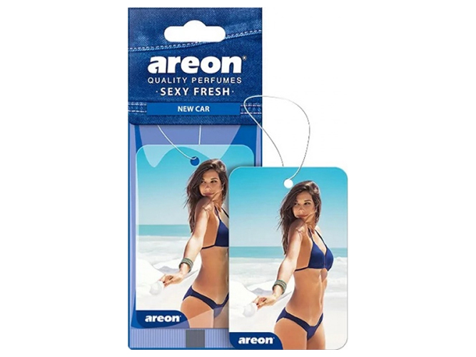 Освежитель воздуха AREON сухой лист Sexy Fresh New Car