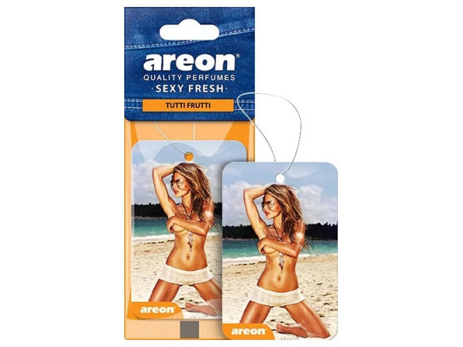 Освежитель воздуха AREON сухой лист Sexy Fresh Tutti frutti