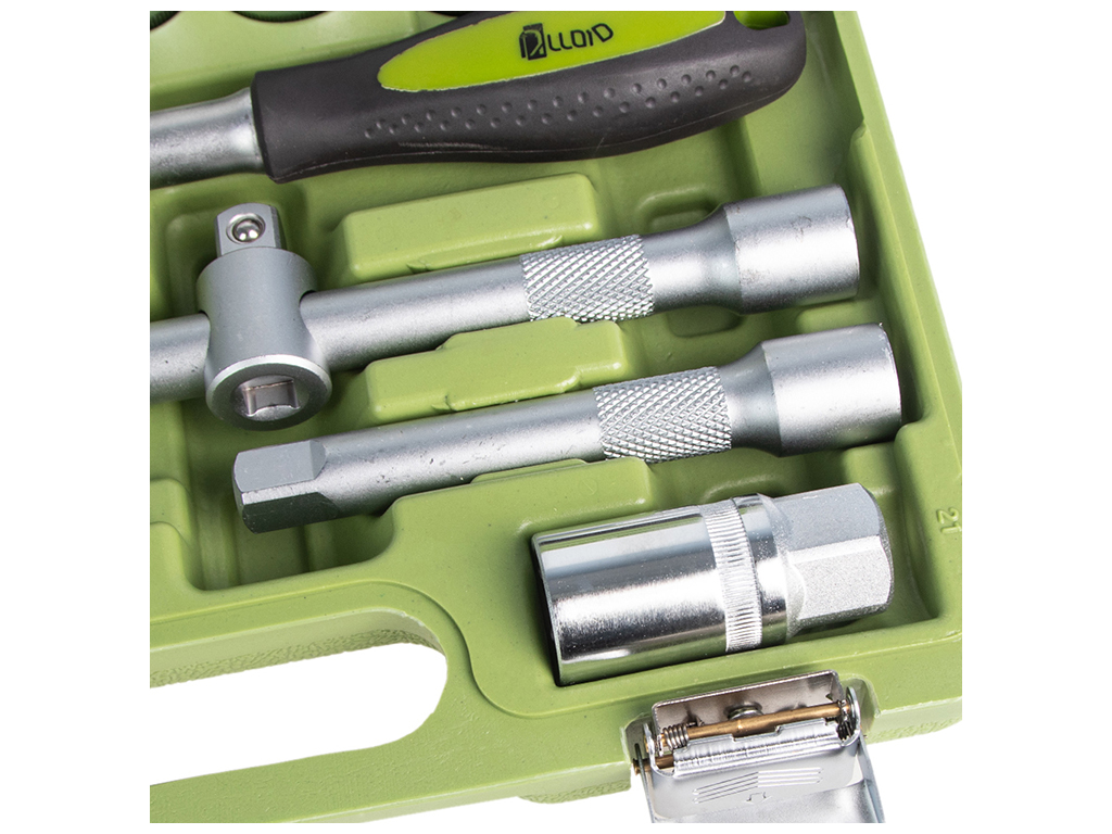 Набор головок 1/2" Alloid, 10-32мм (цена за набор 22 предмета) (НГ-4022П)