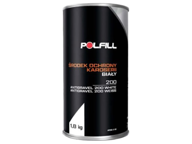 Антигравий под пистолет Polfill 200, белый, 1,8кг (43163)