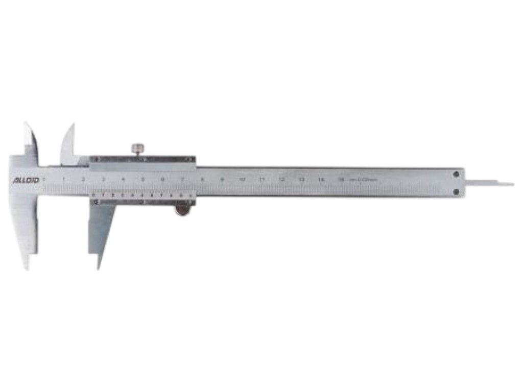 Штангенциркуль Alloid PVC-0369, 150 мм, точність 0.02 мм