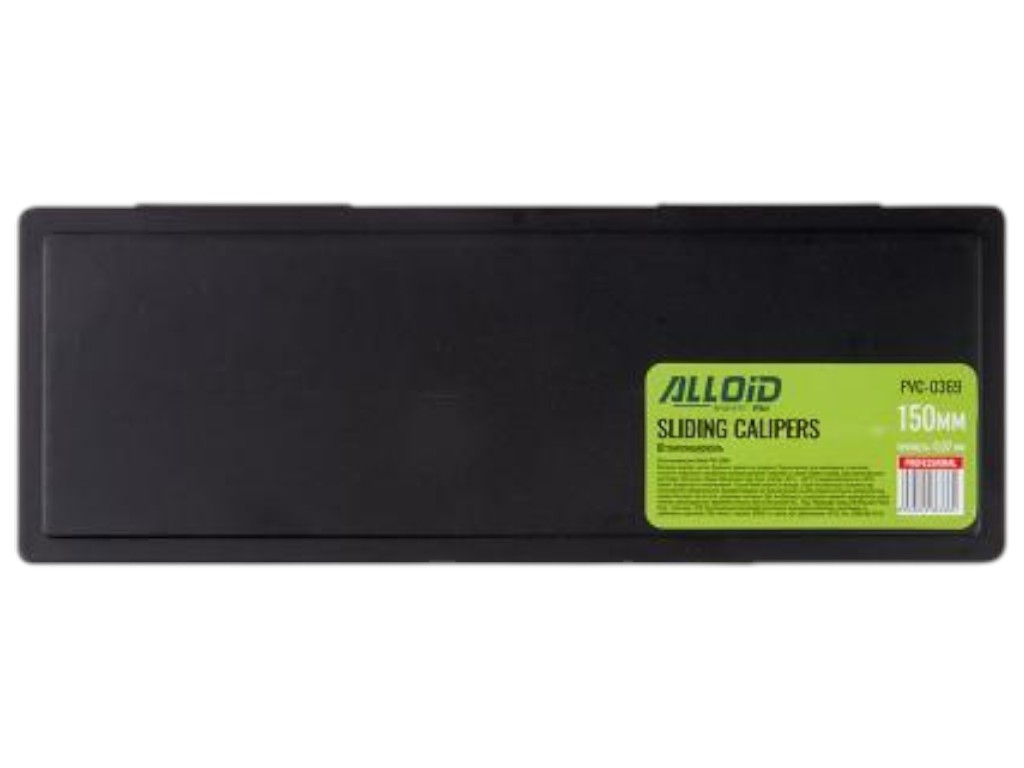 Штангенциркуль Alloid PVC-0369, 150 мм, точність 0.02 мм
