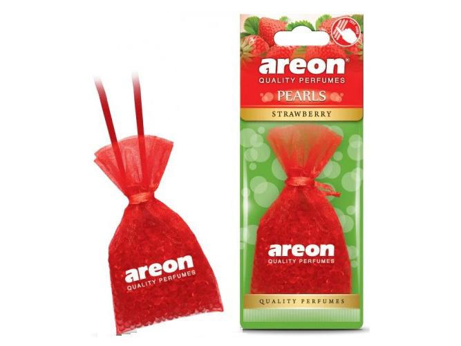 Освежитель воздуха AREON мешочек с гранулами Strawberry