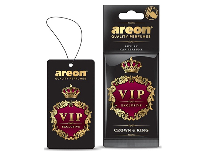 Освежитель воздуха AREON сухой лист VIP Crown&Ring