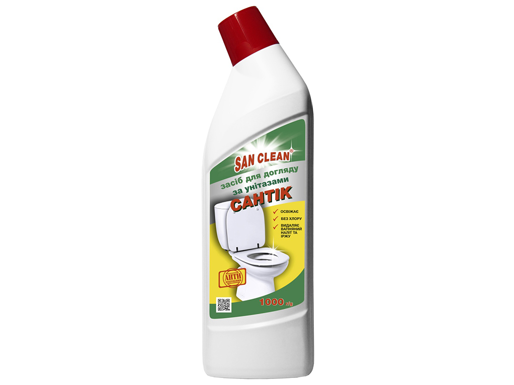 Средство для чистки унитаза San Clean Сантик Хвоя, 1л