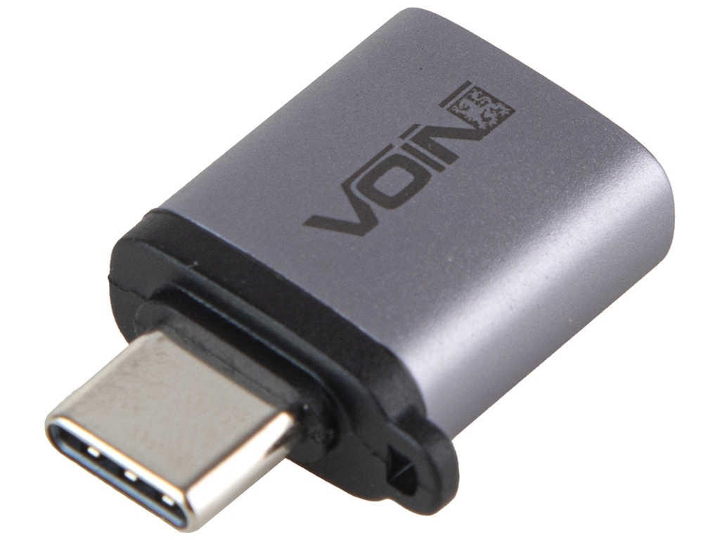 Адаптер OTG VOIN USB 3.0 в Type C Grey (VP-6106)