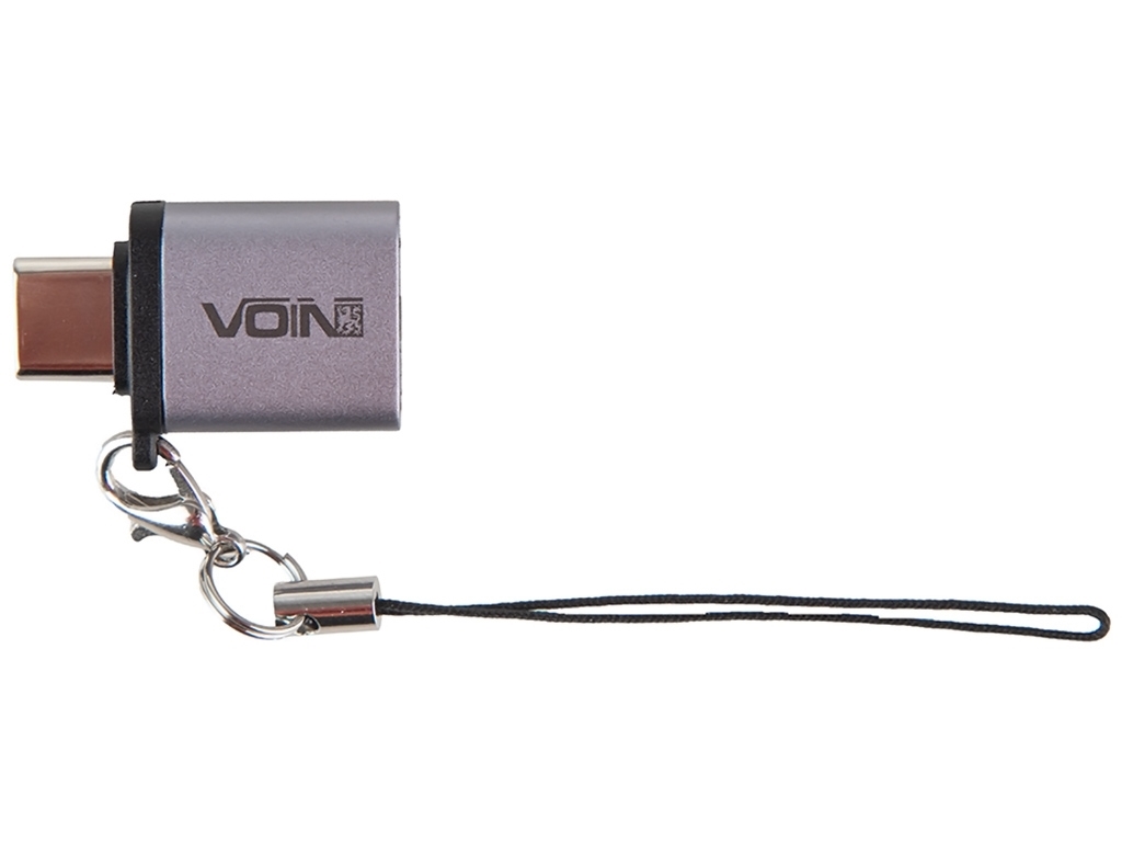 Адаптер OTG VOIN USB 3.0 в Type C Grey (VP-6106)