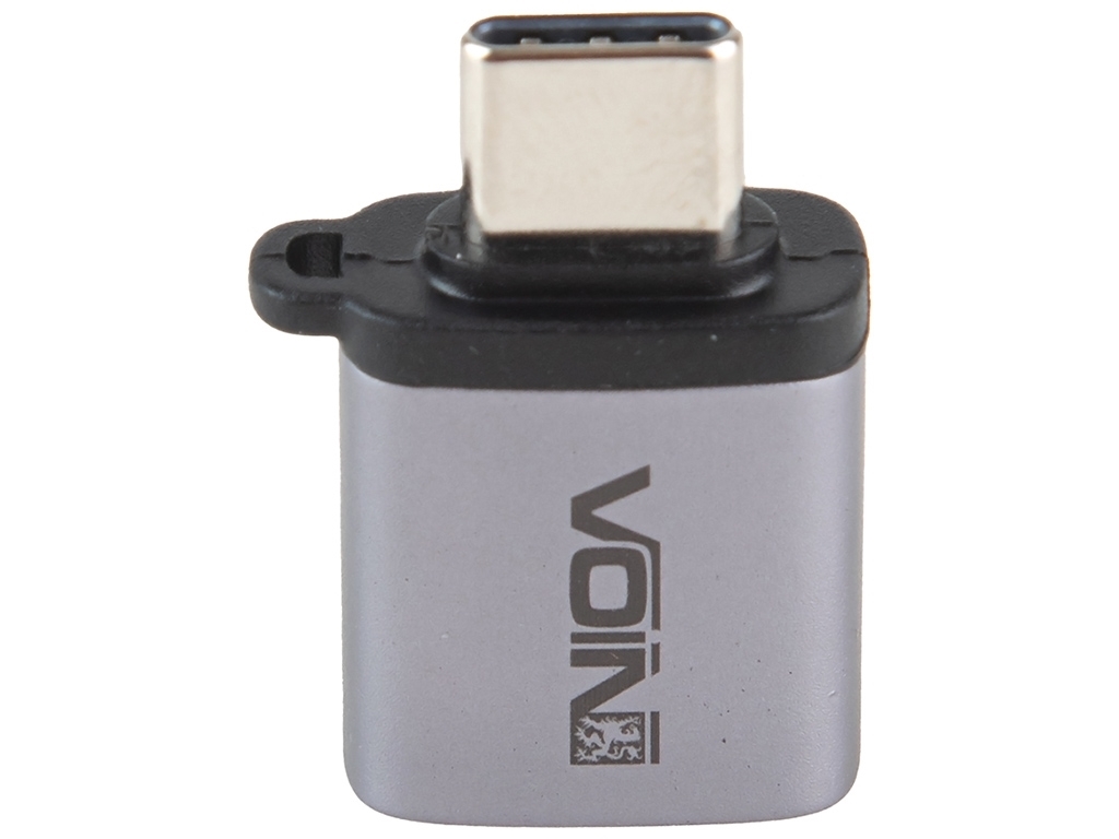 Адаптер OTG VOIN USB 3.0 в Type C Grey (VP-6106)