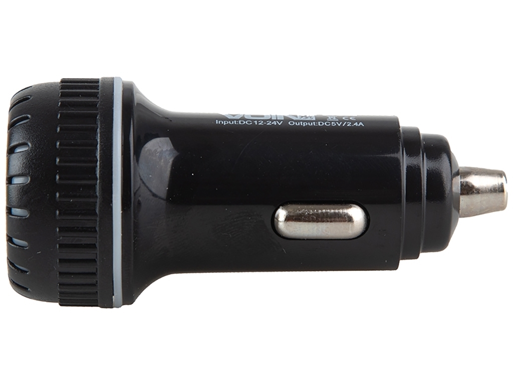 Автомобільний зарядний пристрій VOIN C-36208, 2USB (12/24V - 5V 2,4A)