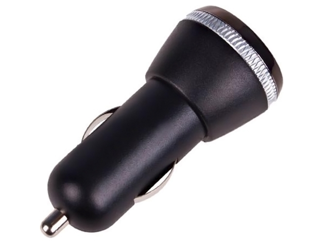 Автомобільний зарядний пристрій VOIN, C-2402BK, 2USB (12/24V - 5V 2,4A)