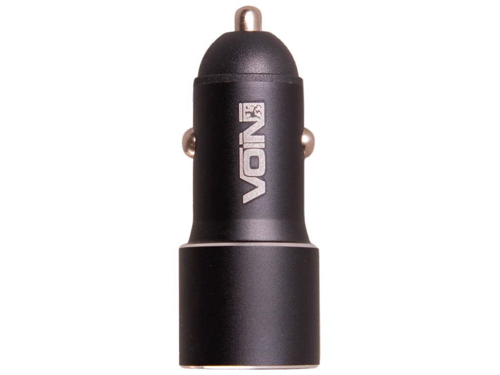Автомобільний зарядний пристрій VOIN C-30207Q, 2USB QC3.0 (12/24V - Port 1-5V*3A/9V*2A Port 2-5V*2.4