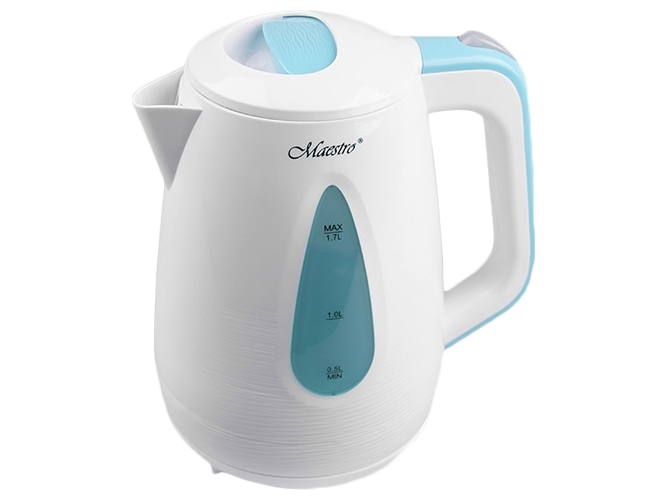 Чайник електричний Maestro BLUE 220-240В, 50Гц, 1850-2200Вт 1,7л