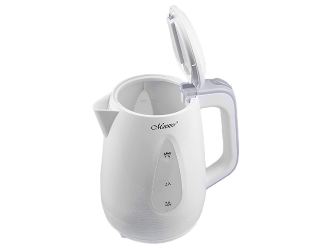 Чайник электрический Maestro GREY 220-240В, 50Гц, 1850-2200Вт 1,7л