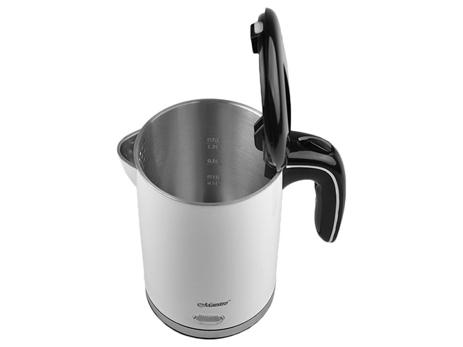 Чайник електричний Maestro WHITE 220-240В, 50Гц, 1500Вт 1,2л