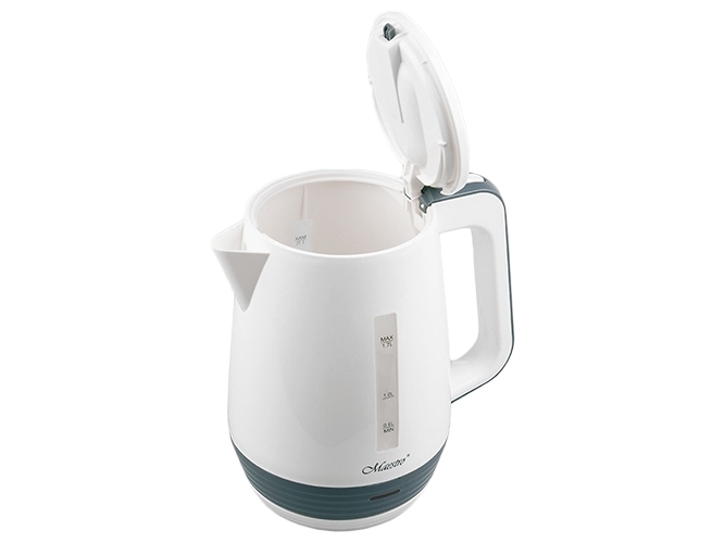 Чайник електричний Maestro WHITE 220-240В, 50Гц, 2000Вт 1,7л