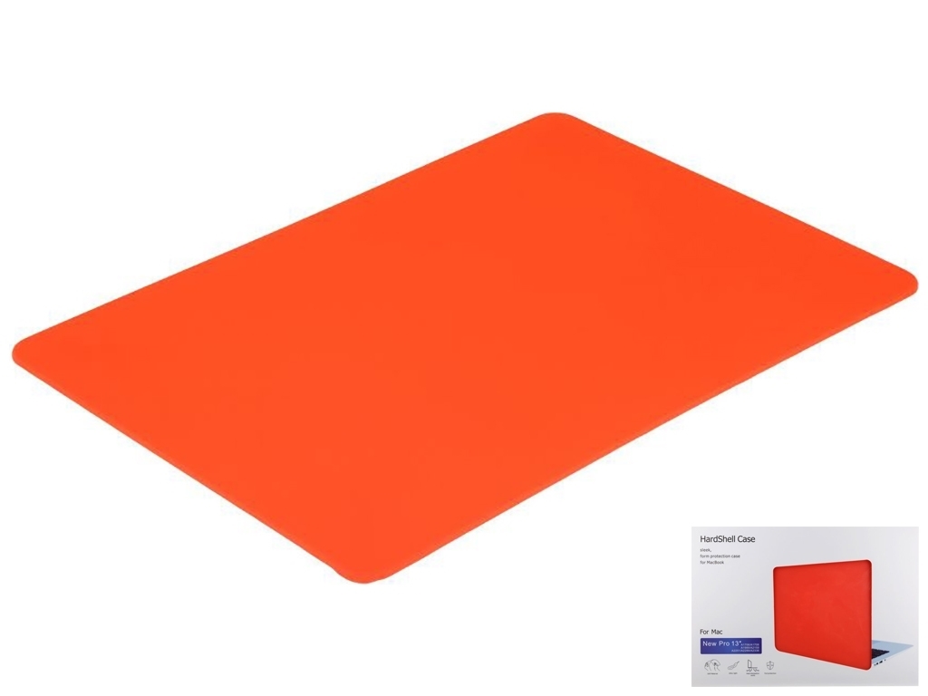 Чехол HardShell Case for MacBook 13.3 Pro 2020 Цвет Coral orange